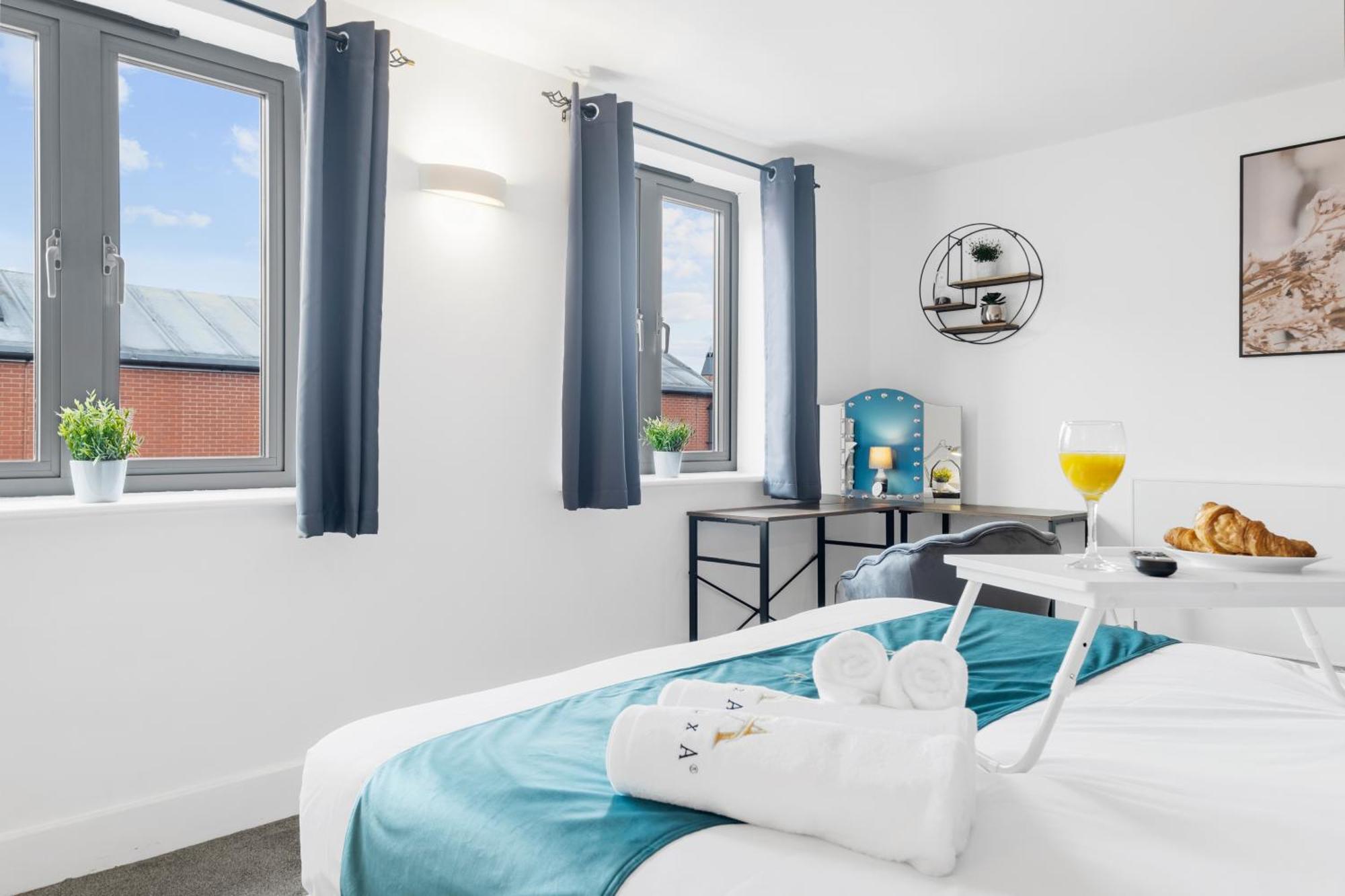 Pluxa Globe - Spacious Apartment In Jq With Parking Birmingham Exteriör bild